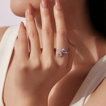 Dreamy Seahorse Ring
