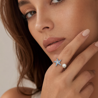 Dancing Starfish Ring