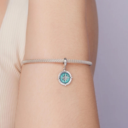 Ocean's Compass Charm