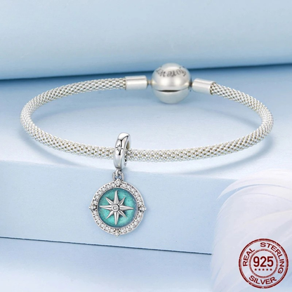 Ocean's Compass Charm