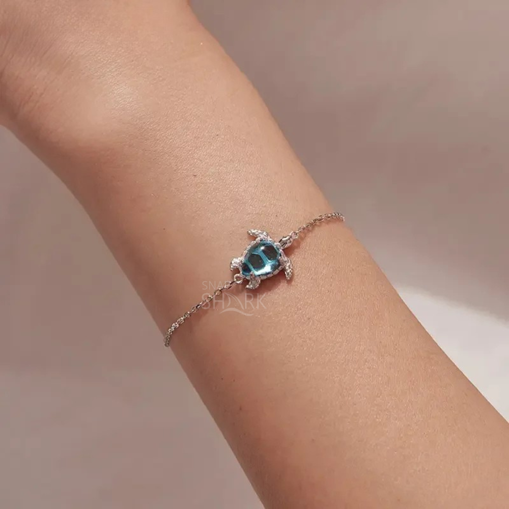 Blue Turtle Bracelet