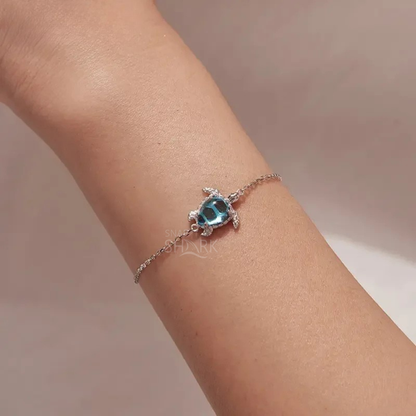 Blue Turtle Bracelet