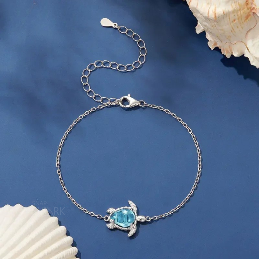 Blue Turtle Bracelet