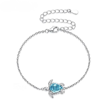 Blue Turtle Bracelet