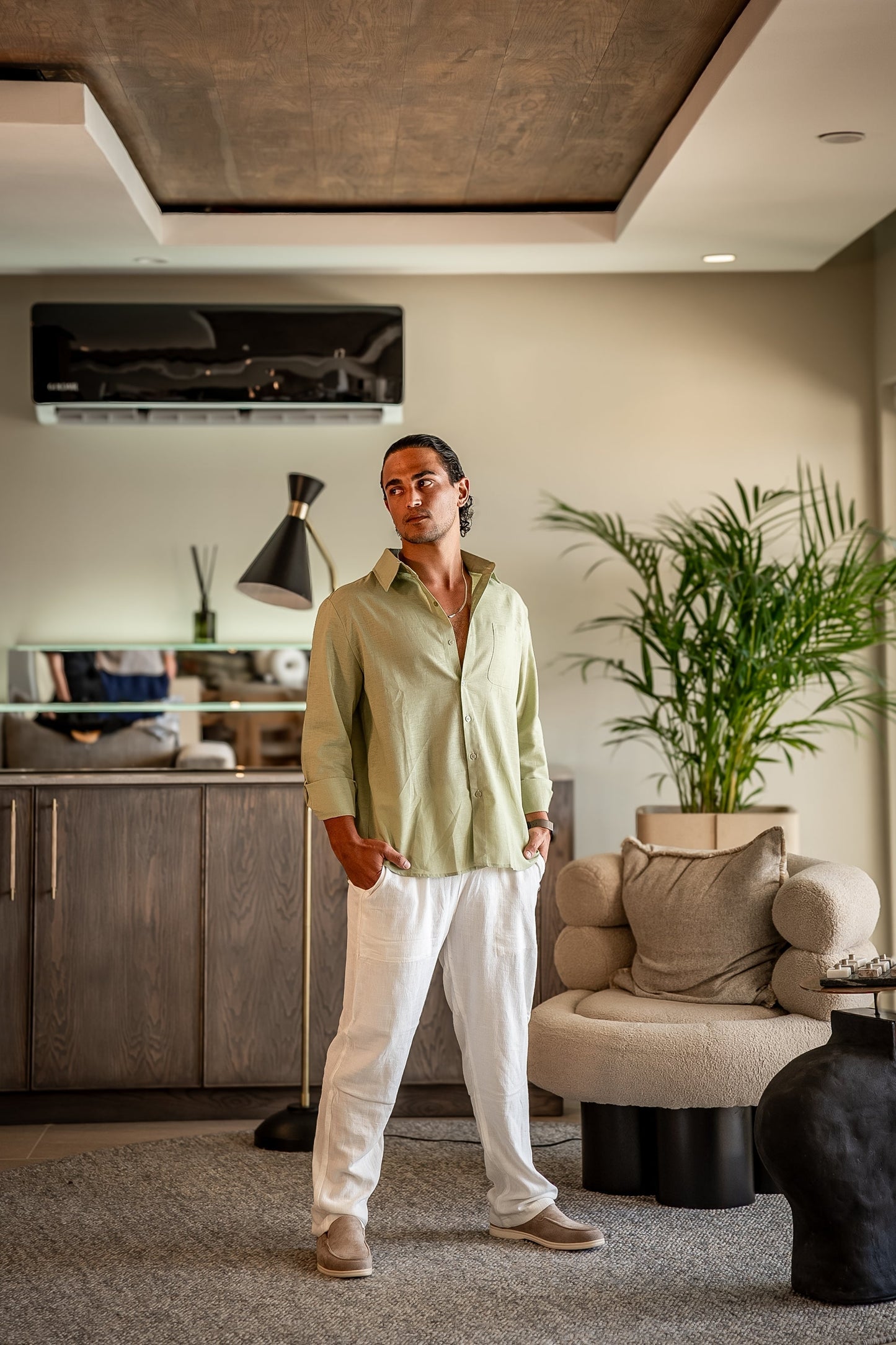 Linen Combo Set (Long Sleeve)