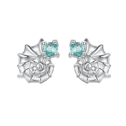 Sea Spiral Earrings