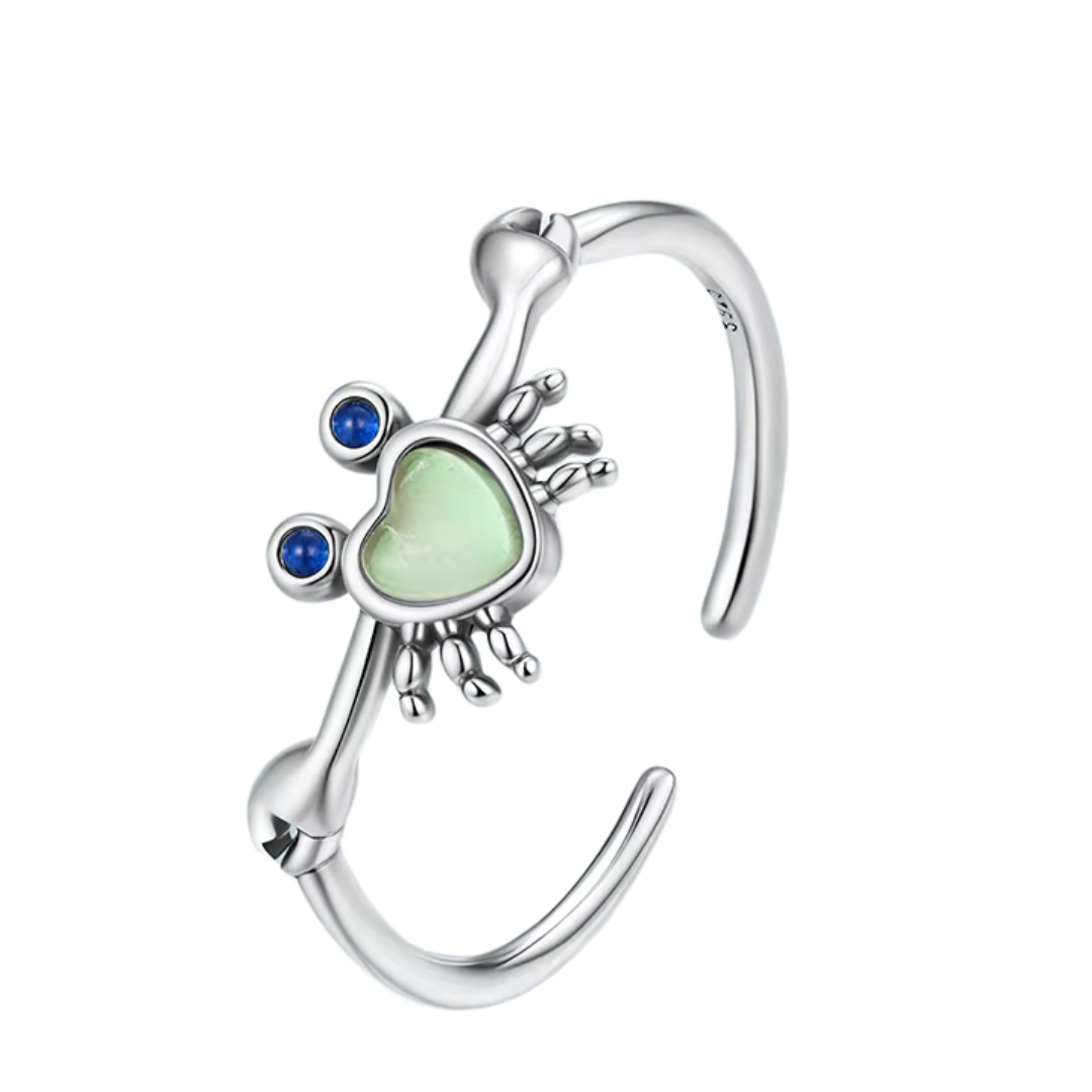 Ocean Heart Crab Ring