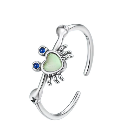 Ocean Heart Crab Ring