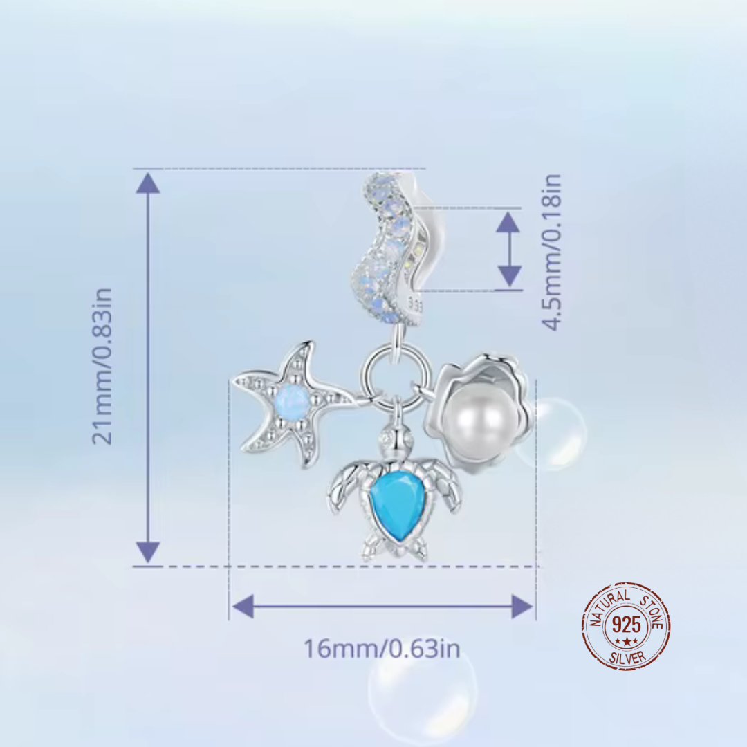 Blue Serenity Charm