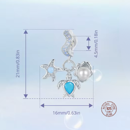 Blue Serenity Charm