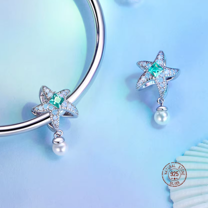 Ocean Star Pearl Charm