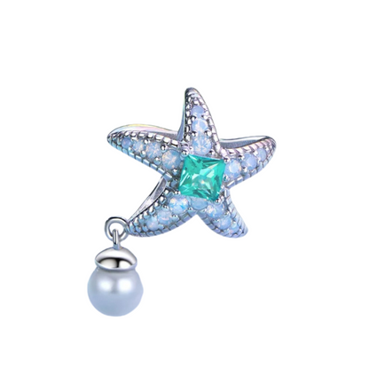 Ocean Star Pearl Charm