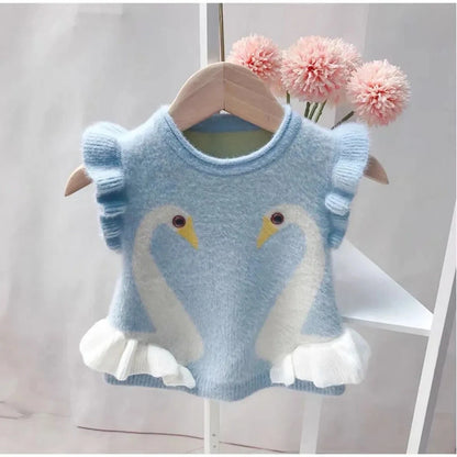 Sweet Swan Wool Vest