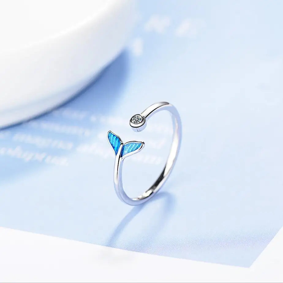 Mermaid Tail Minimalist  Ring