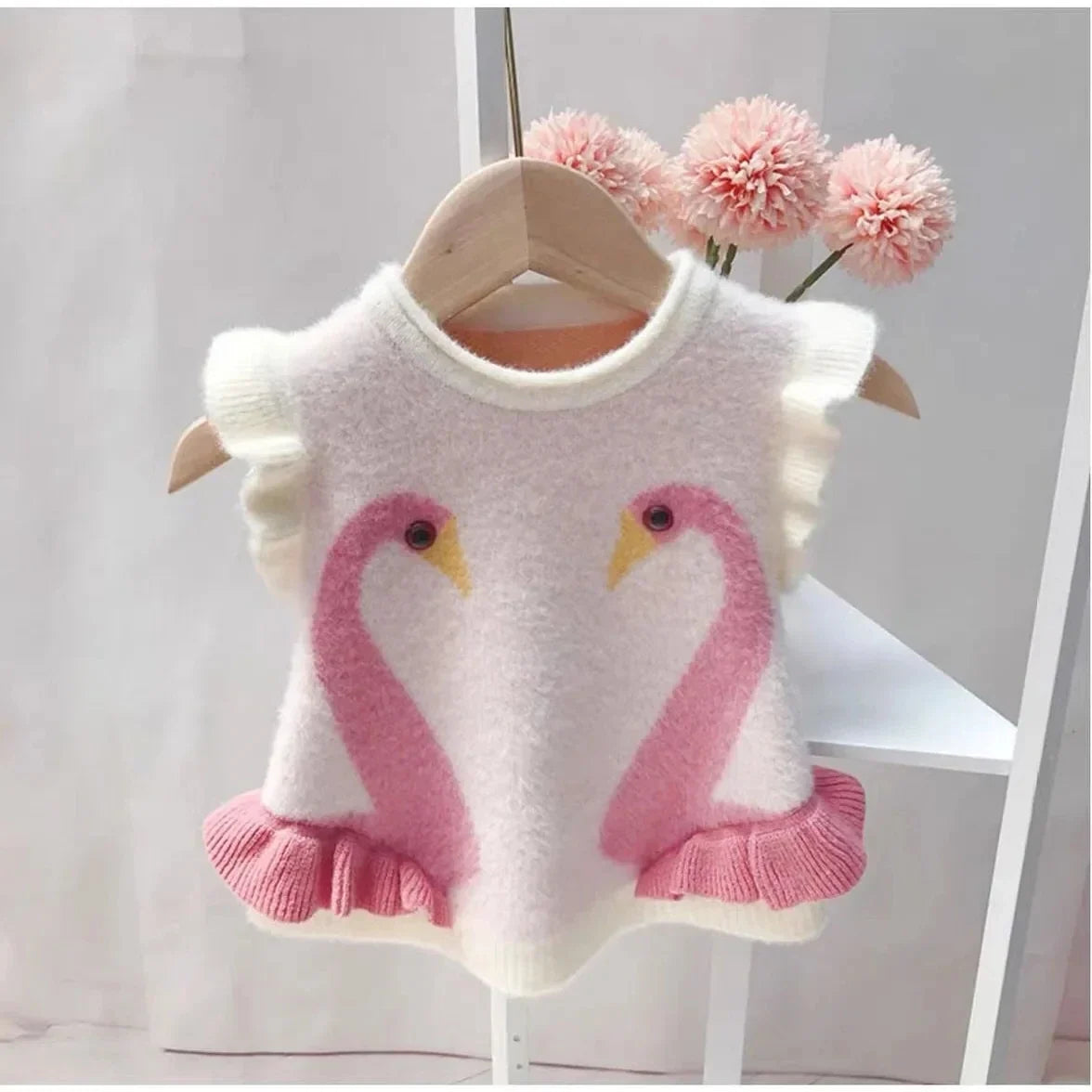 Sweet Swan Wool Vest