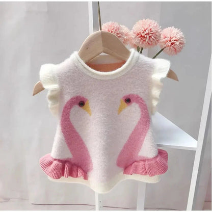 Sweet Swan Wool Vest