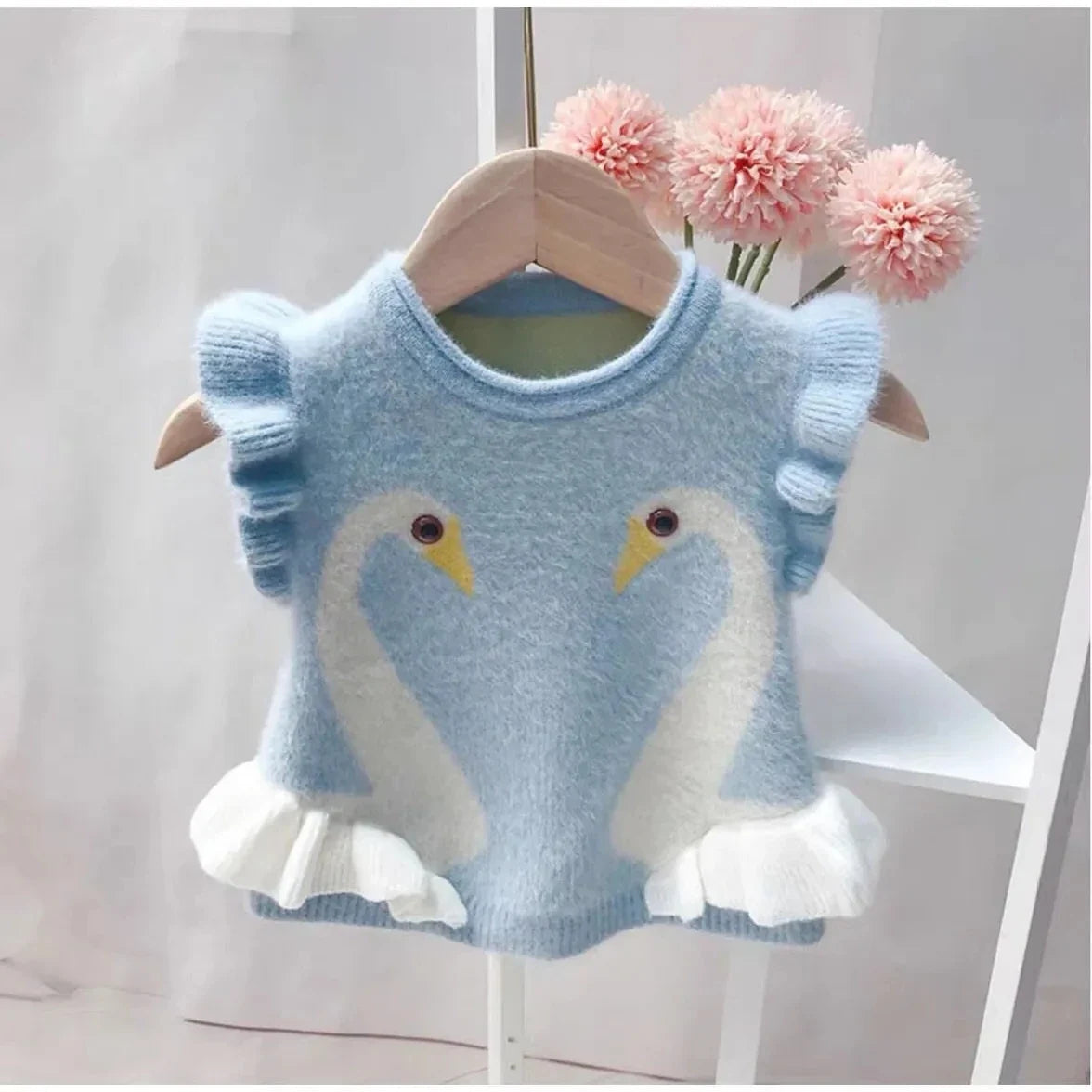 Sweet Swan Wool Vest