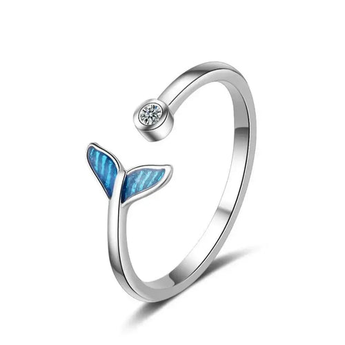Mermaid Tail Minimalist  Ring