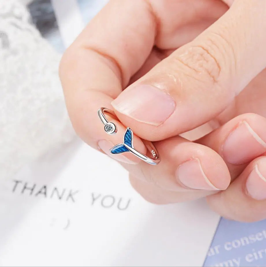Mermaid Tail Minimalist  Ring