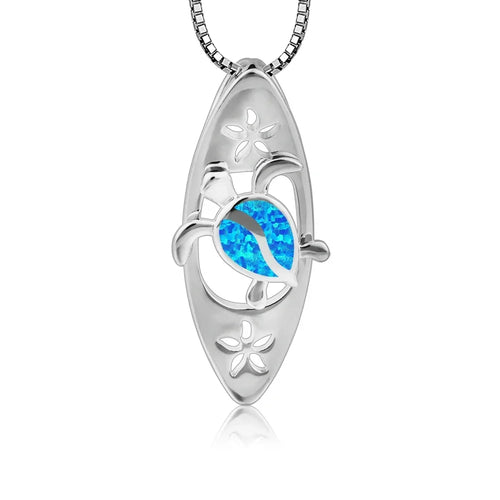 Turtle Surf Necklace