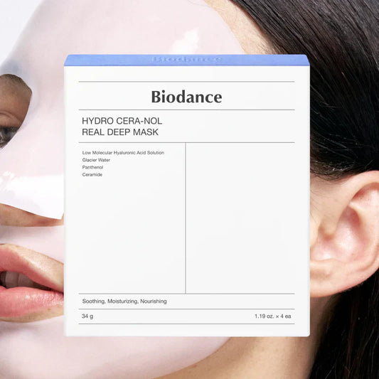 Máscara hidratante noturna BIODANCE Blue Cera-Nol | 4ea/ 8ea/ 12ea/ 16ea