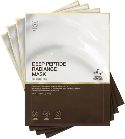 MÁSCARA DE RADIAÇÃO DE PEPTÍDEOS PROFUNDOS Medicube - (1EA/4EA)