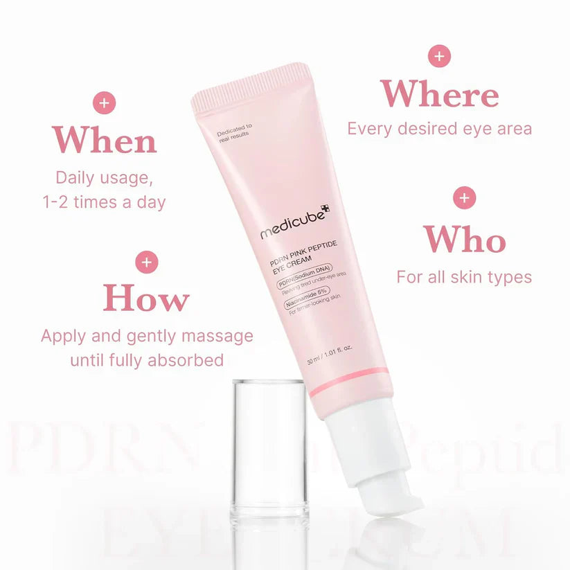 Medicube Sérum para os Olhos PDRN Pink Peptide 30 ml - imagem 2