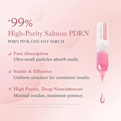 Soro de um dia rosa Medicube PDRN (1,5 ml x 10 unidades) - imagem 4