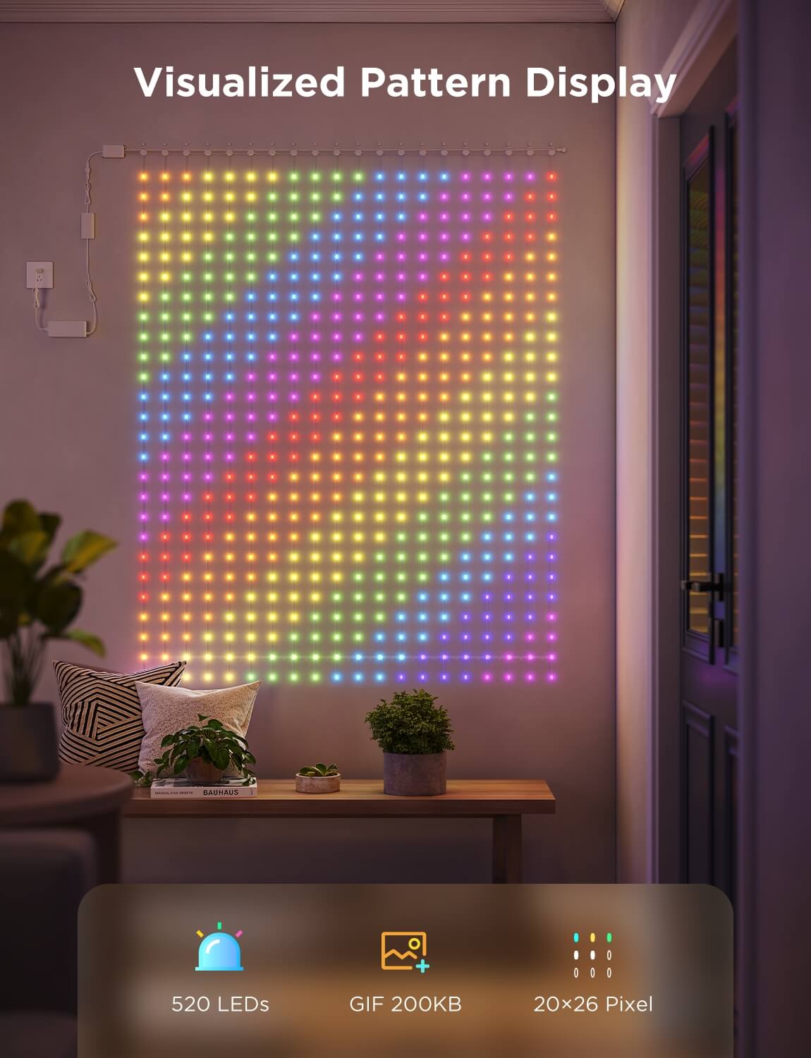 [Super Sale] Govee Curtain Lights 2