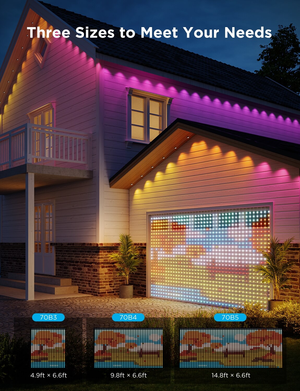 [Super Sale] Govee Curtain Lights 2