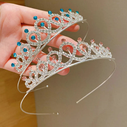Princess Crown Tiara Set for Girls – 2 Pieces