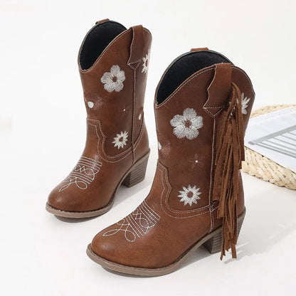 Wildflower Fringe Cowgirl Boots