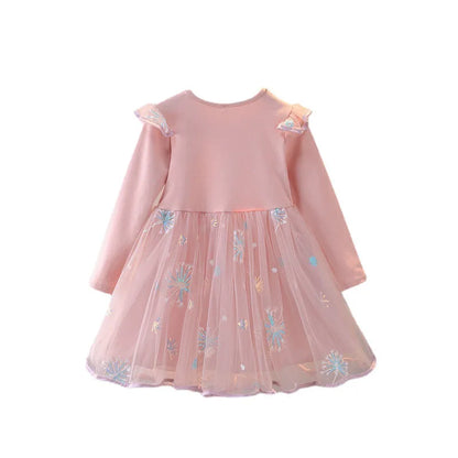 Frosted Petal Dress