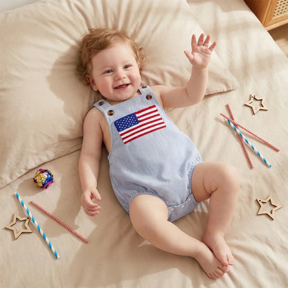 Old Glory Heirloom Bubble Romper