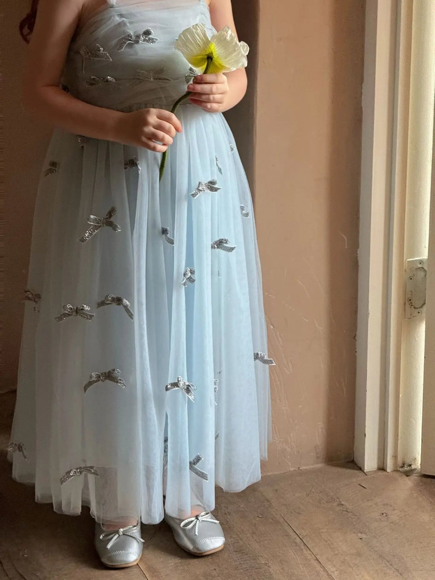 Bluebell Bow Children's Party Dress