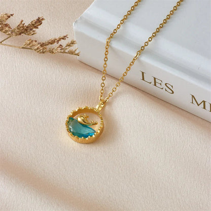 Blue Whale Necklace
