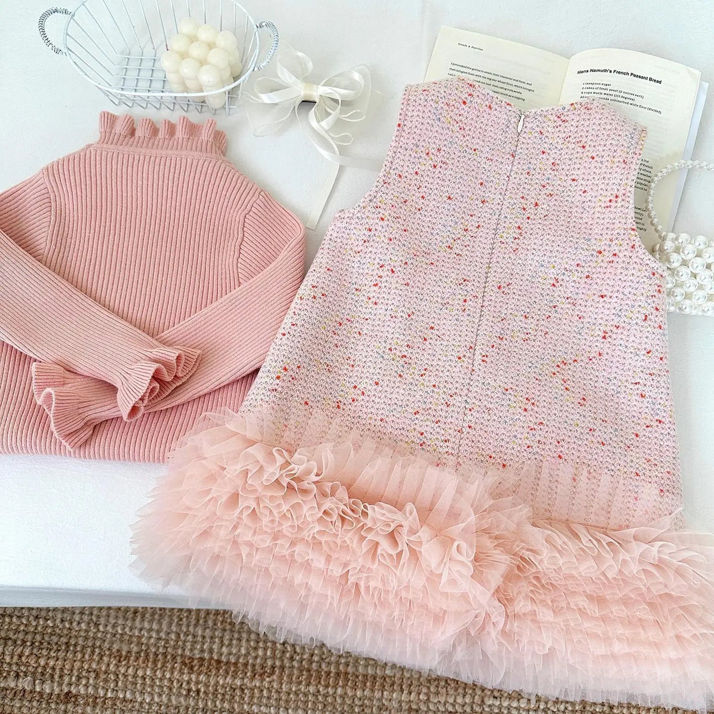 Autumn Heart Charm Dress Set