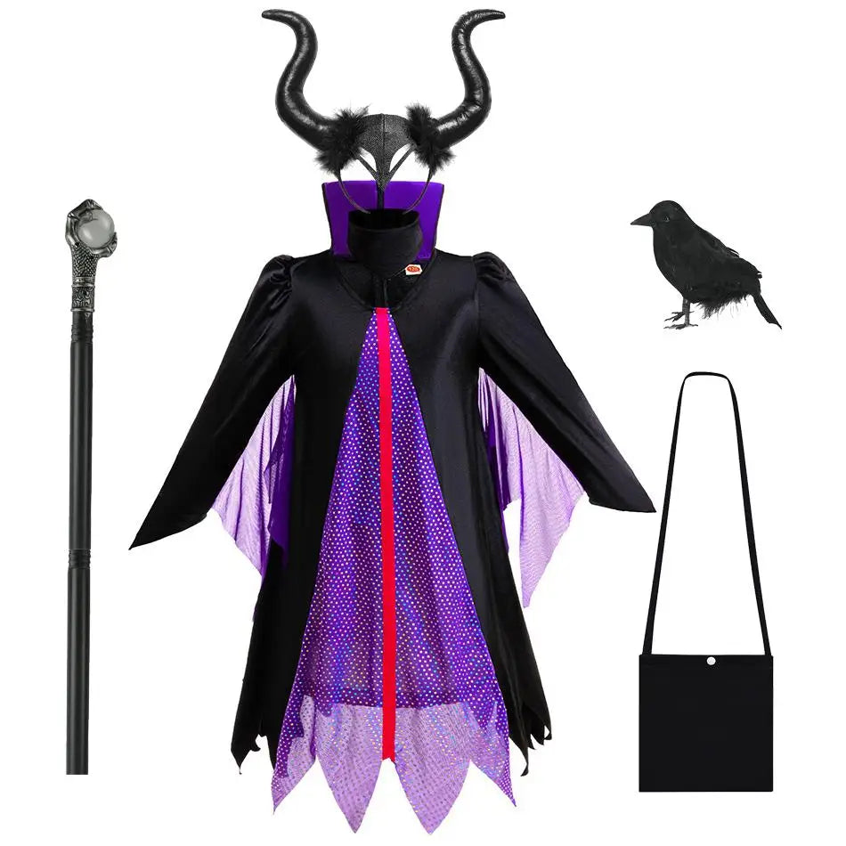 Dark Fae Queen Costume Dress