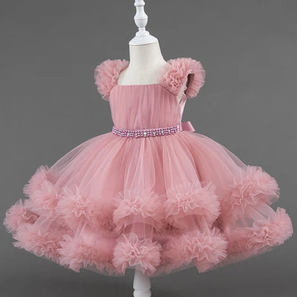 Mariah Layered Tulle Party Dress