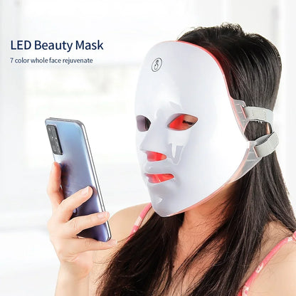 AuraLuz — Máscara Facial LED 7 Cores