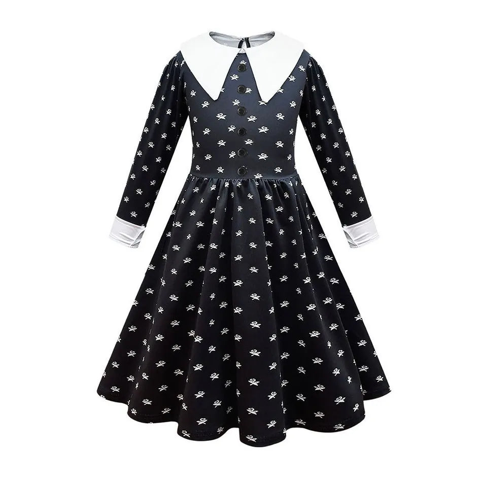 Gothic Girl Halloween Costume Set