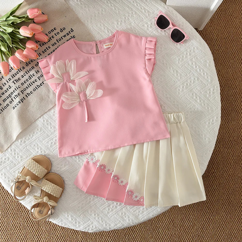 Pink Daisy Delight Girls’ Set