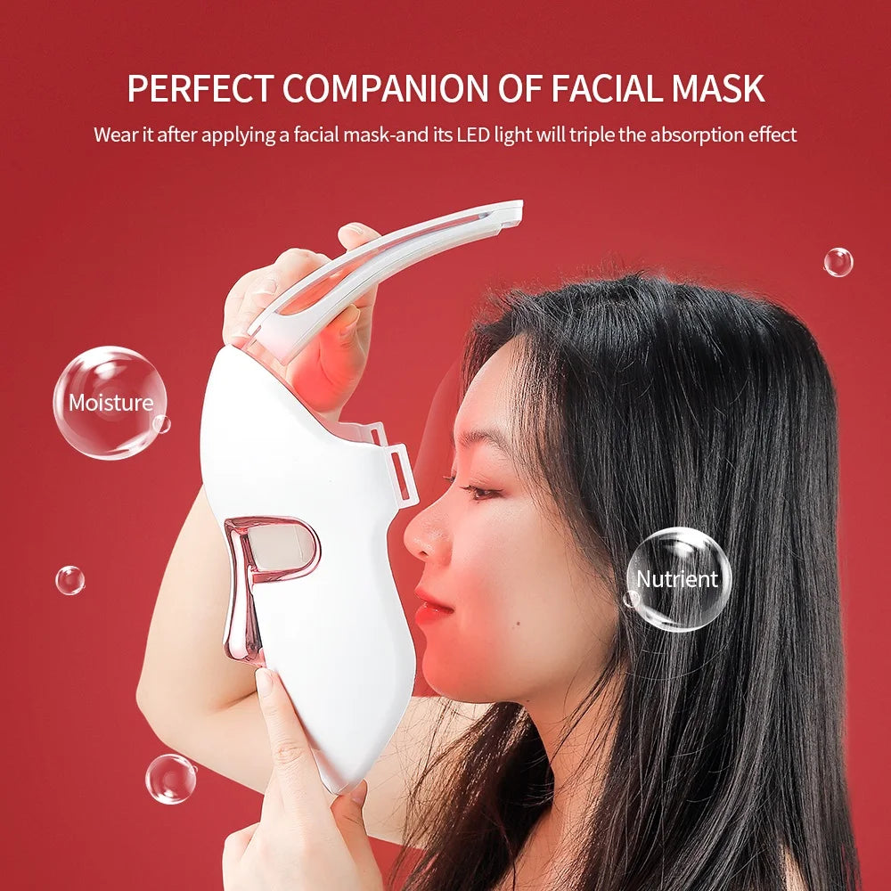 AuraLuz — Máscara Facial LED 7 Cores