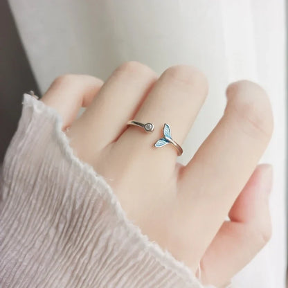 Mermaid Tail Minimalist  Ring