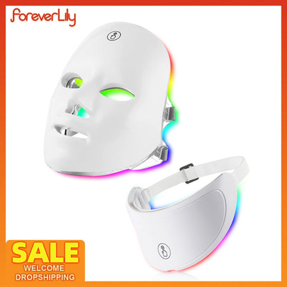 AuraLuz — Máscara Facial LED 7 Cores