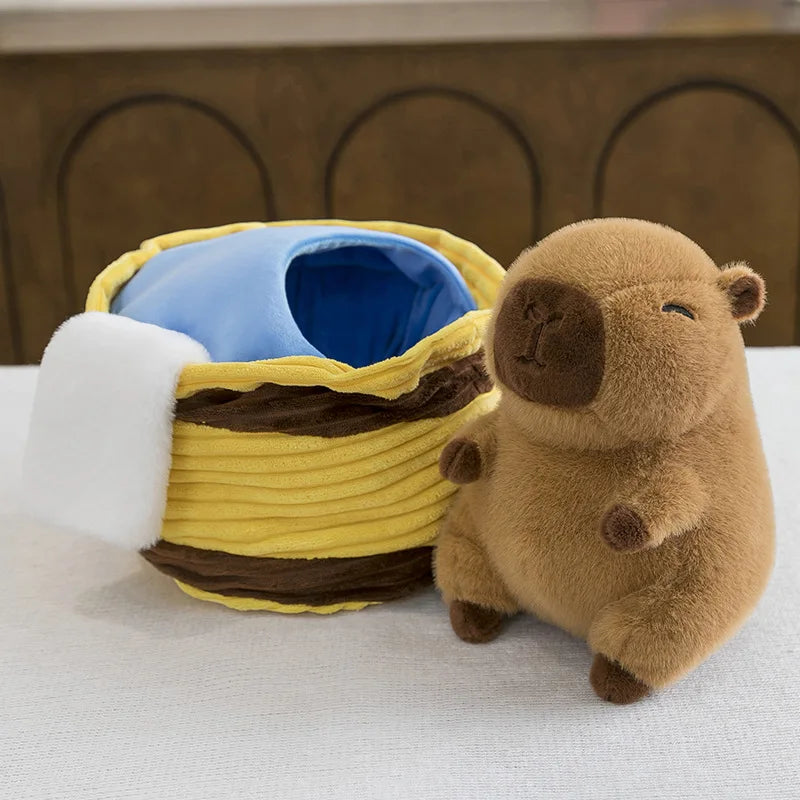 Spa Day Capybara Plush – Fluffy Capybaras