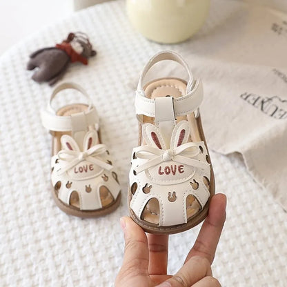 Little Bunny Closed-Toe Sandals