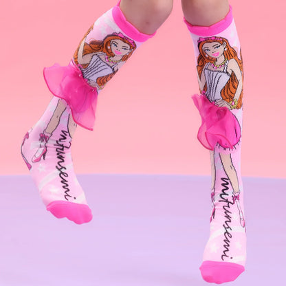 Princess Knee-High Socks for Girls – Twirl-Ready Magic in Every Step