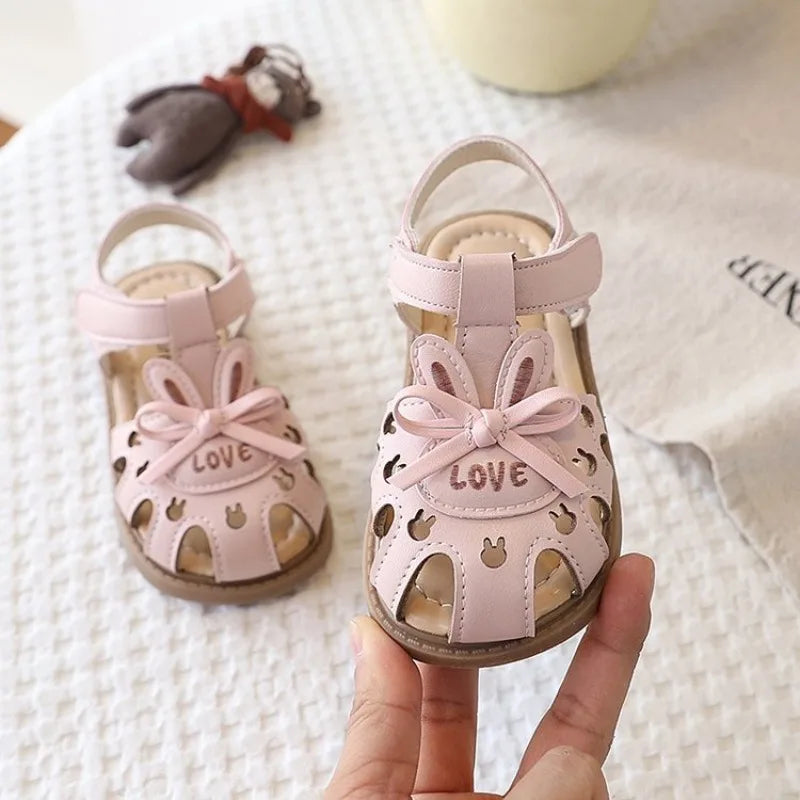 Little Bunny Closed-Toe Sandals