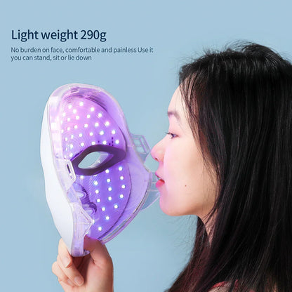 AuraLuz — Máscara Facial LED 7 Cores